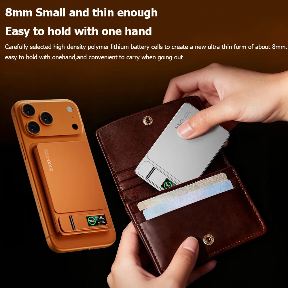 10000mAh Magnetic Wireless Power Bank – 15W MagSafe PD 20W Magnetic Power Bank SPOT