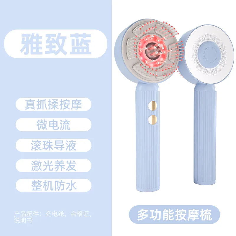 Electric Hair Brush with Built-In Hair Oil Applicator Electric Hair Brush SPOT
