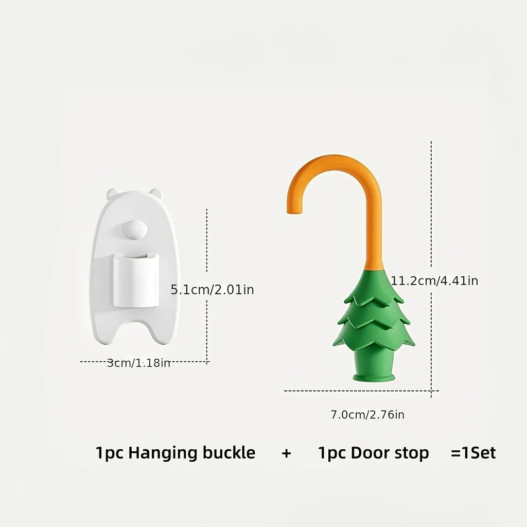 2-Pack Christmas Tree Silicone Door Pinch Guard & Stopper Door Pinch Guard SPOT