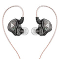 QKZ-AK8 Hi-Res Wired Earphones – 10mm OFC Cable & Mic Wired In-Ear Earphones SPOT black