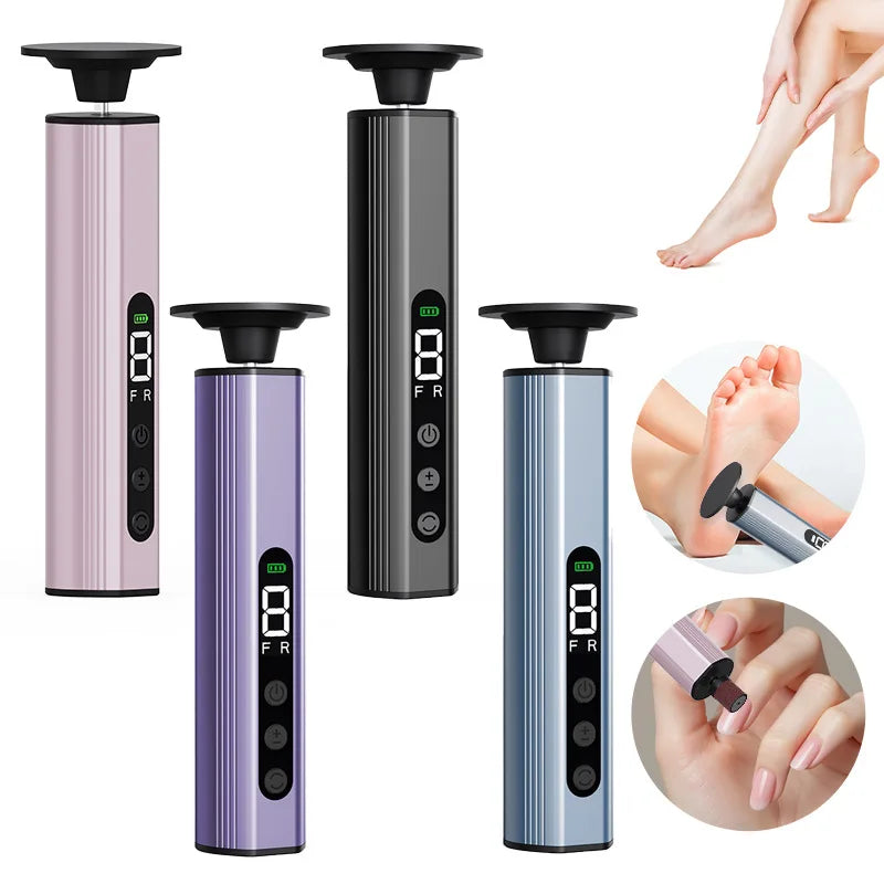 Electric Foot File Callus Remover – USB Rechargeable, LED Display Electric Foot File SPOT