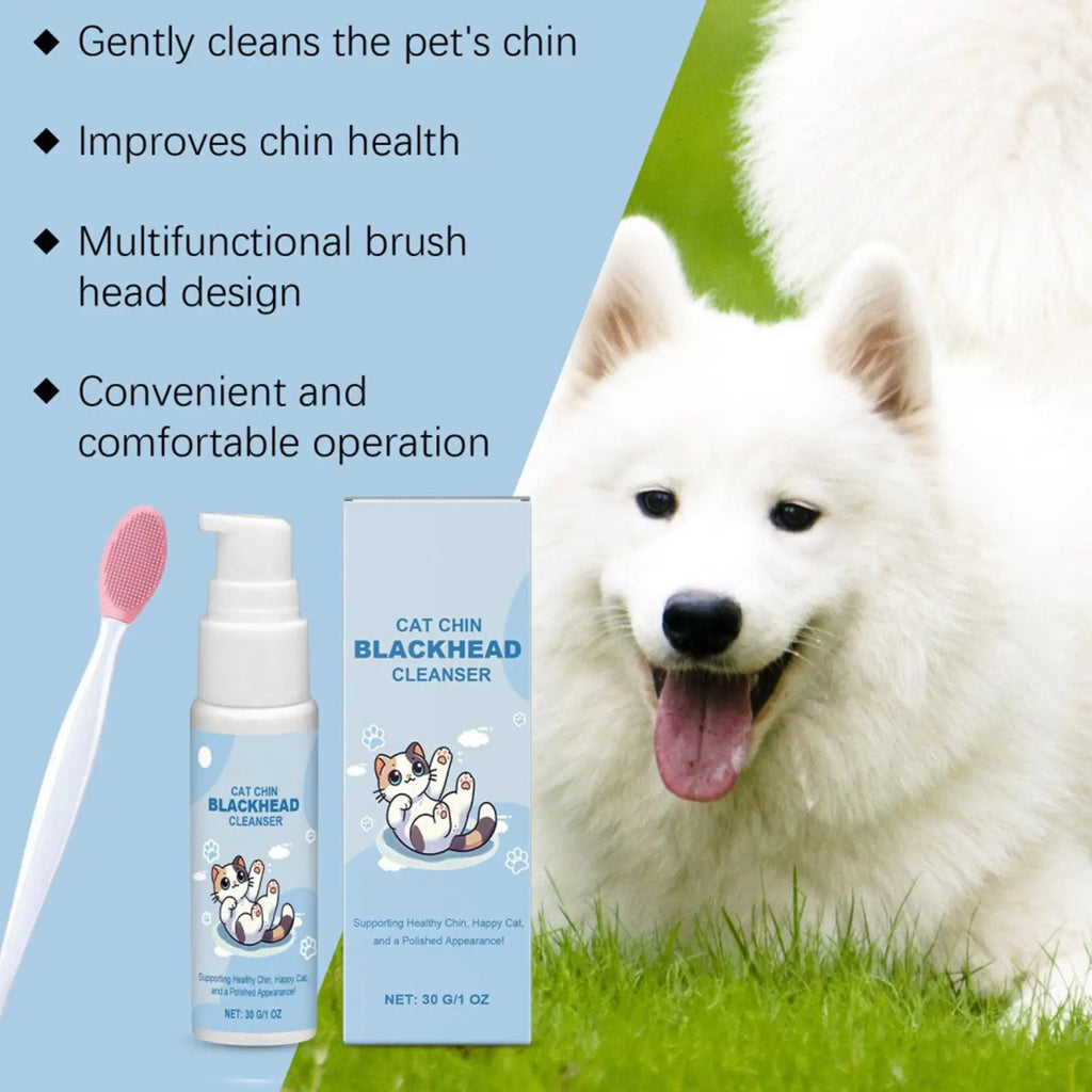 Cat Chin Cleaner Kit with Double-Sided Brush | Pet Grooming Pet Grooming Kit SPOT Default Title