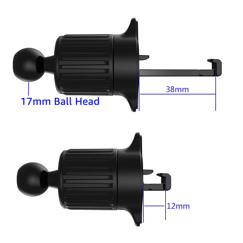 Universal 17mm Ball Head Car Air Vent Clip Phone Holder Mount Car Vent Phone Mount SPOT