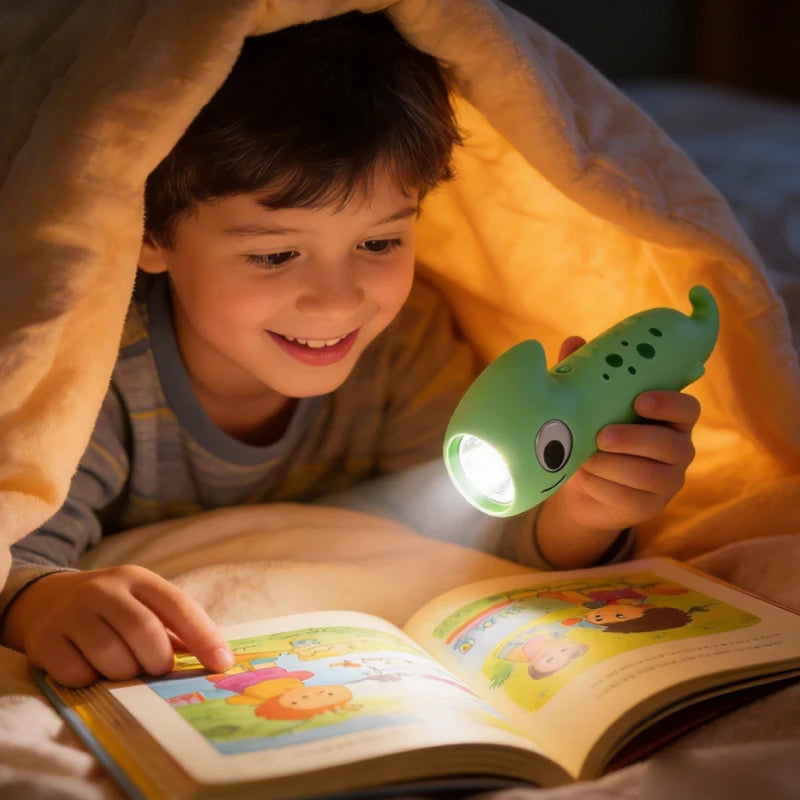 Cute Animal Kids Silicone Flashlight – USB Rechargeable Torch Kids Flashlight SPOT