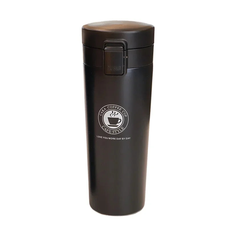 Vacuum Insulated Stainless Steel Thermos Travel Mug 380/500ml Insulated Travel Mug SPOT black 500ml