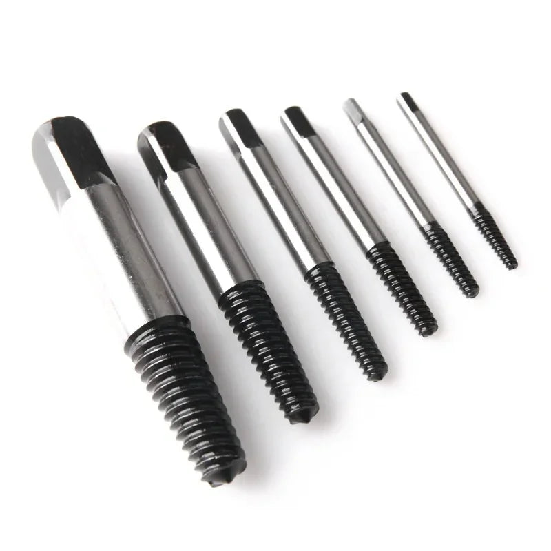 Screw Extractor Drill Bit Set 5 & 6 Pc – Carbon Steel Screw Extractor Set SPOT