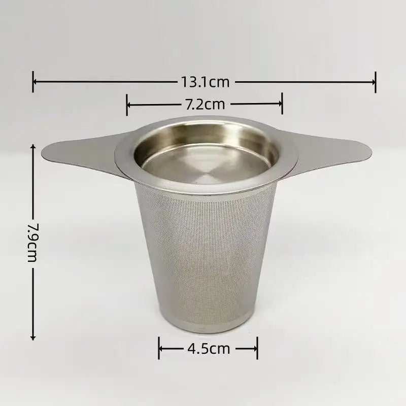 Stainless Steel Tea Infuser with Lid – Loose Leaf Strainer Tea Infuser Strainer SPOT A1
