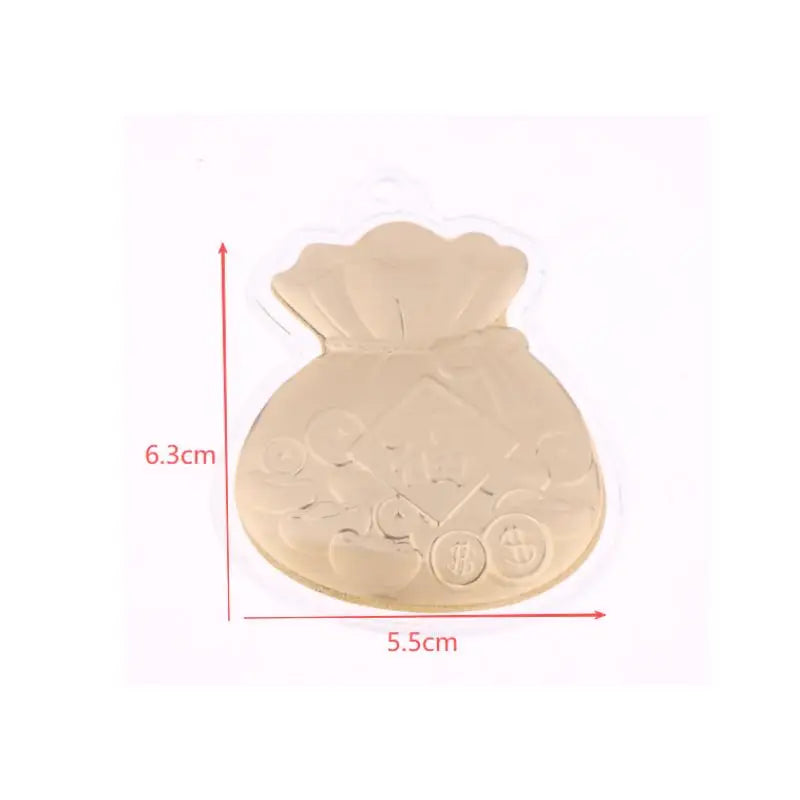 2026 Lucky Fu Bag Keychain – Gold Backpack Charm & Lanyard Keychain Charm SPOT