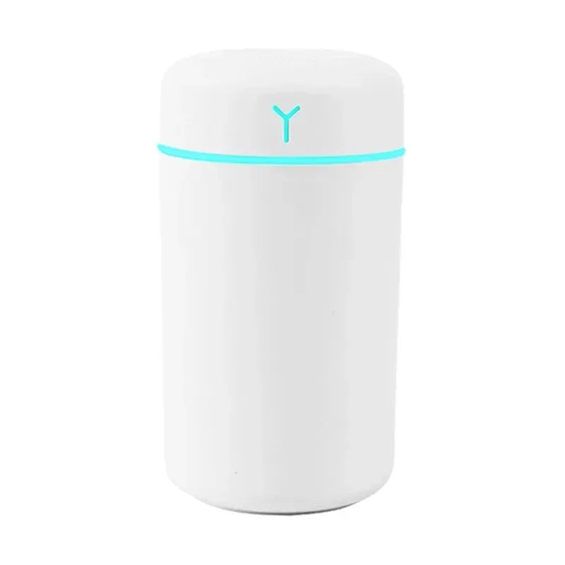 420ml USB Cool Mist Humidifier & Aroma Diffuser Night Light Cool Mist Humidifier SPOT WHITE USB Type-C
