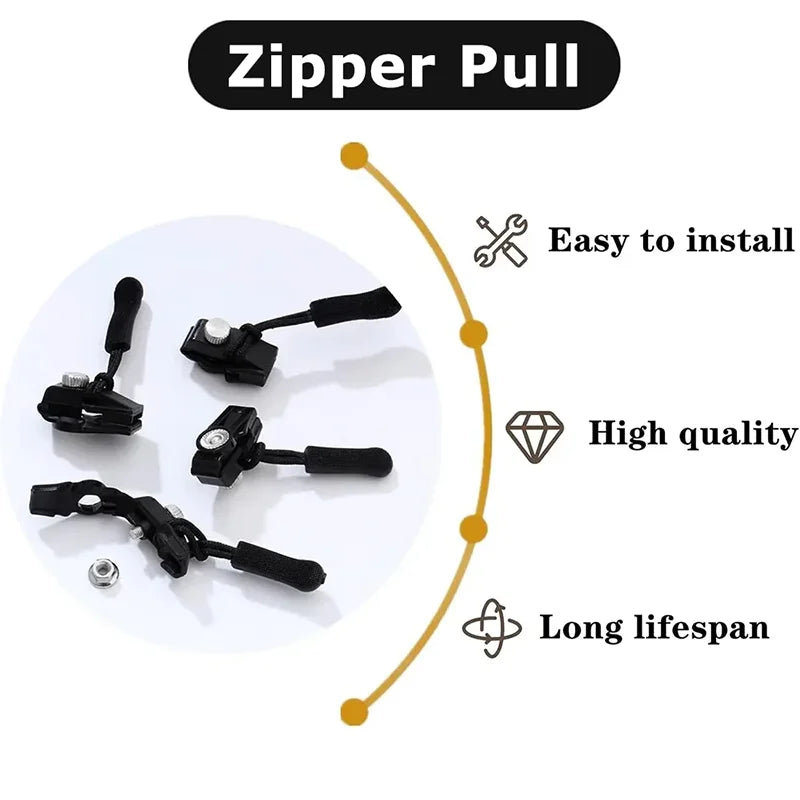 Universal Zipper Repair Kit – No-Tool Replacement Pullers Zipper Repair Kit SPOT