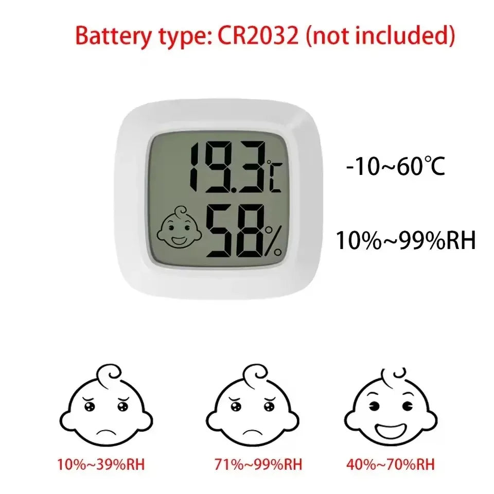 LCD Digital Thermometer Hygrometer – Indoor Temp & Humidity Thermometer Hygrometer SPOT