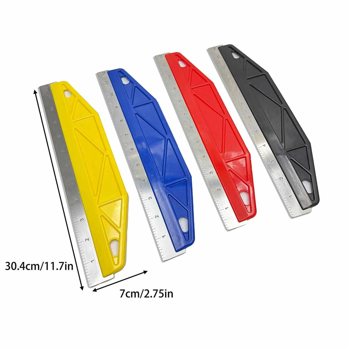 Wallpaper Squeegee Trimming Tool – Ergonomic, Built-In Scale Wallpaper Squeegee Tool SPOT