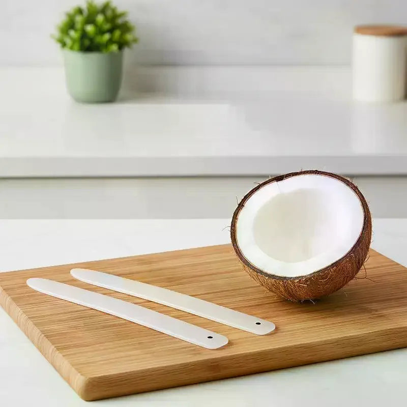 Coconut Meat Scraper Tool – Long Handle Food-Grade PP, 2–5 Pcs Coconut Meat Scraper SPOT