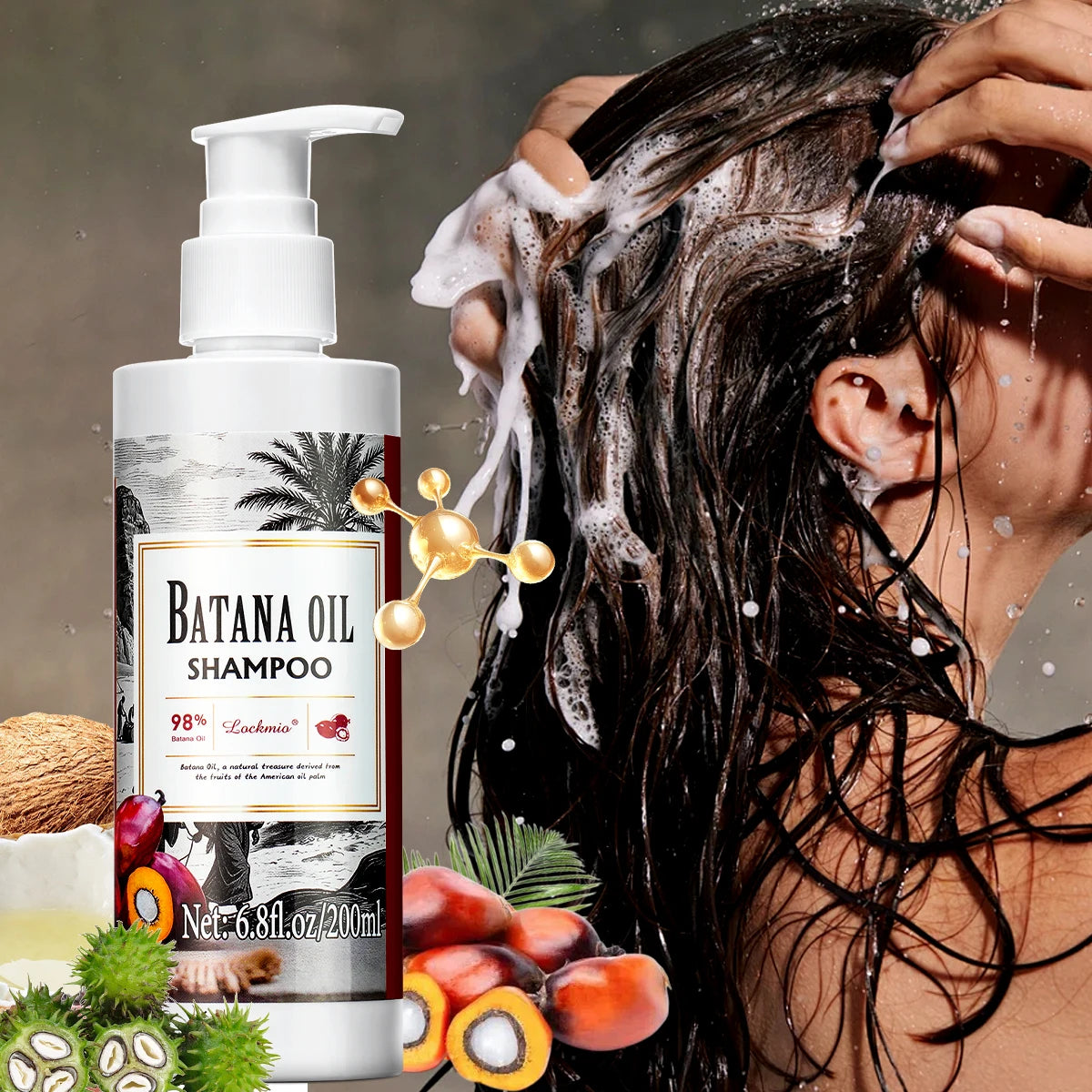 Batana Oil 2-in-1 Shampoo – Deep Cleanse & Nourish Hair Nourishing Shampoo SPOT