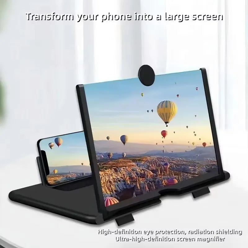HD Phone Screen Magnifier – 3D Optical Enlarger Bracket Stand Phone Screen Magnifier SPOT