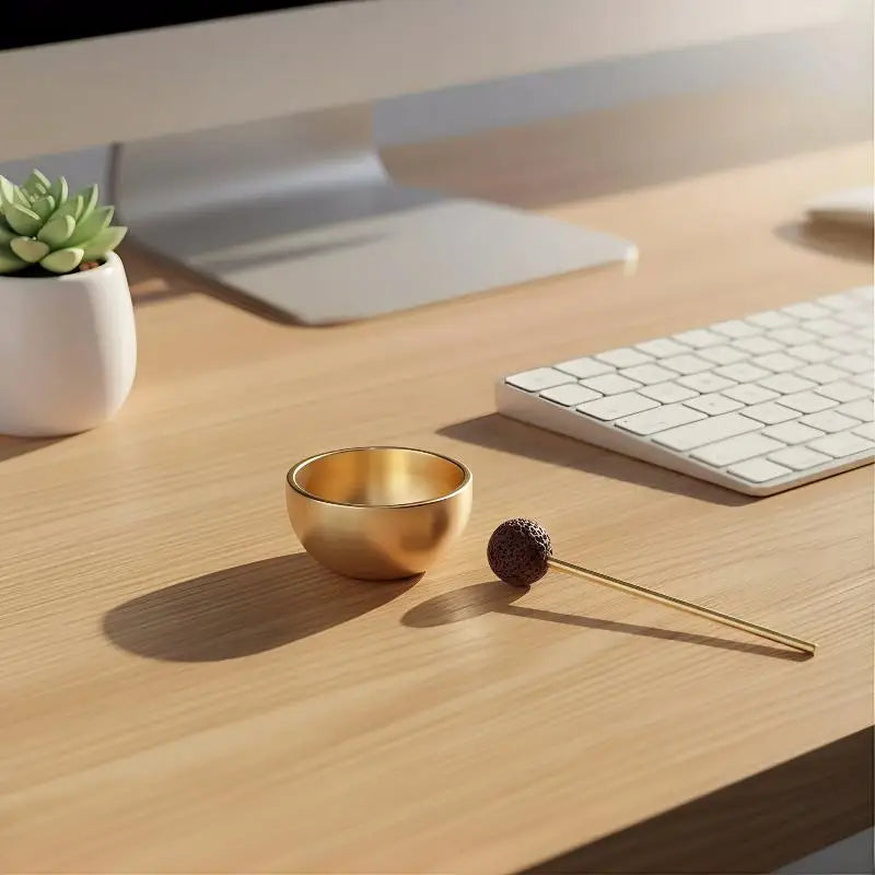 Mini Copper Singing Bowl Set – Yoga & Meditation Sound Bowl Meditation Singing Bowl SPOT