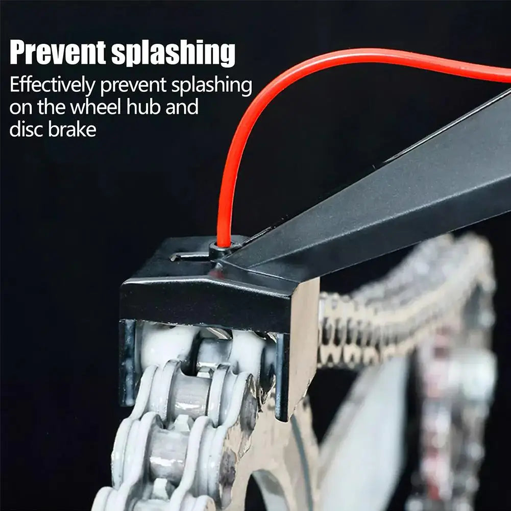 Motorcycle Chain Lube Applicator & Anti-Splash Cleaner Tool Chain Lube Applicator SPOT