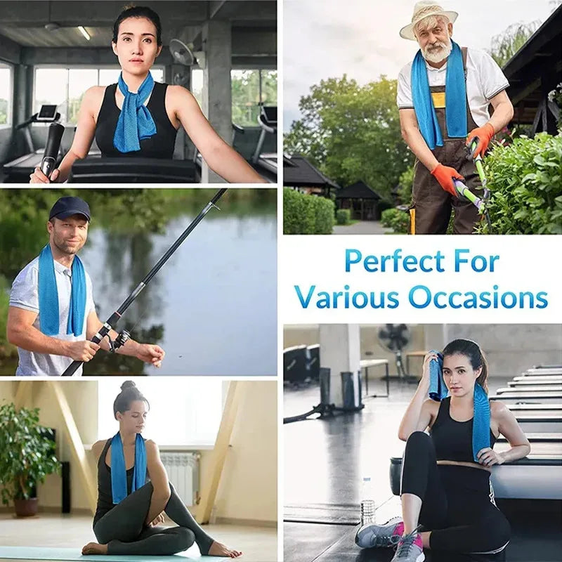 Microfiber Cooling Towel – Quick-Dry Sport & Outdoor Towel Cooling Sport Towel SPOT
