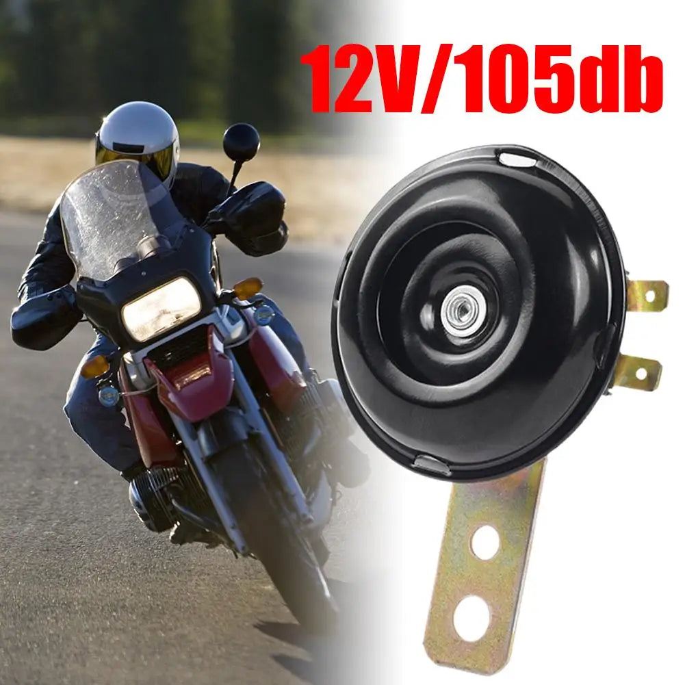 12V Waterproof Motorcycle Horn – Universal Loud Electric Horn Motorcycle Horn SPOT