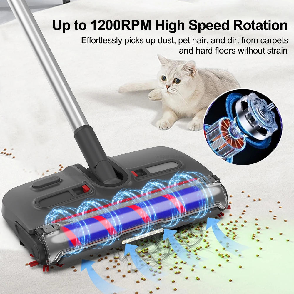 Cordless Electric Sweeper Mop – Pet Hair & Floor Cleaner Cordless Floor Sweeper SPOT
