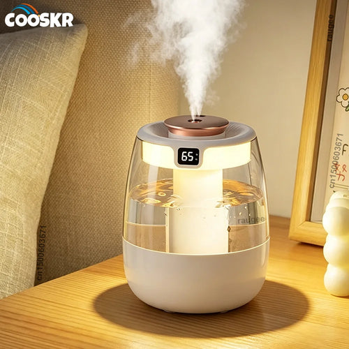 1.3L USB Cool Mist Humidifier – Double Nozzle & Night Light Cool Mist Humidifier SPOT
