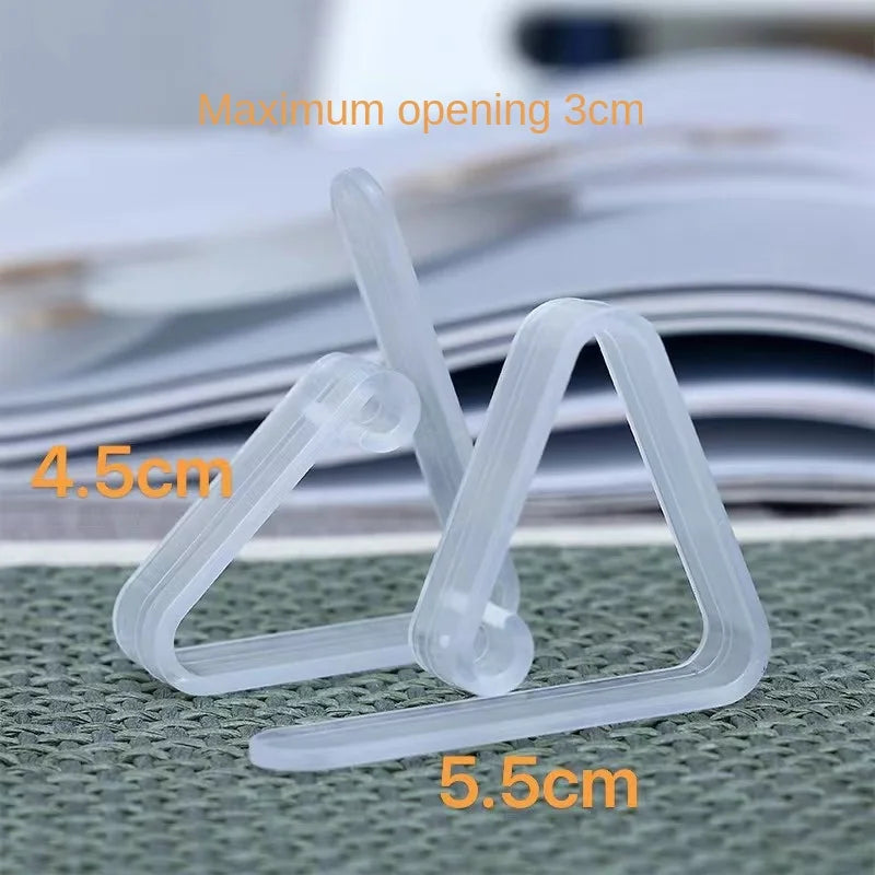 10-Pack Tablecloth Clips – Transparent Anti-Slip Table Buckles Tablecloth Clips SPOT