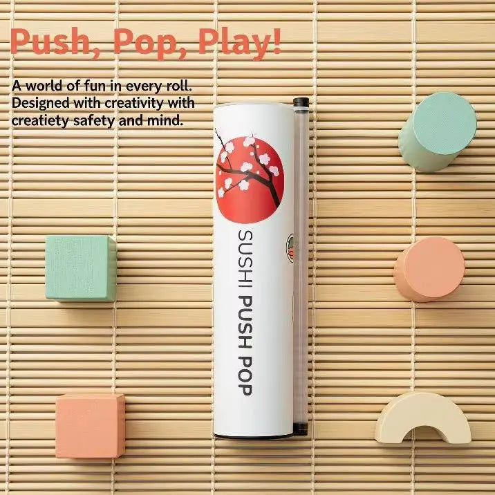 Food Grade Sushi Push Tube – Non-Stick DIY Sushi Roller Sushi Making Tool SPOT