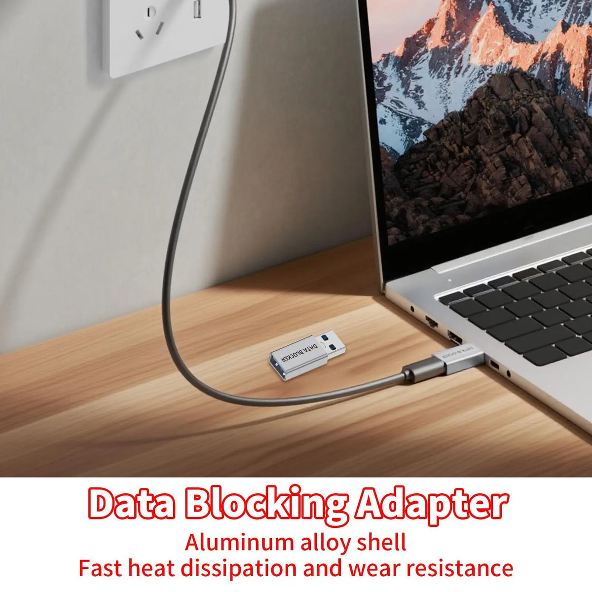 USB Data Blocker – Type-C & USB-A Juice Jacking Protector USB Security Adapter SPOT
