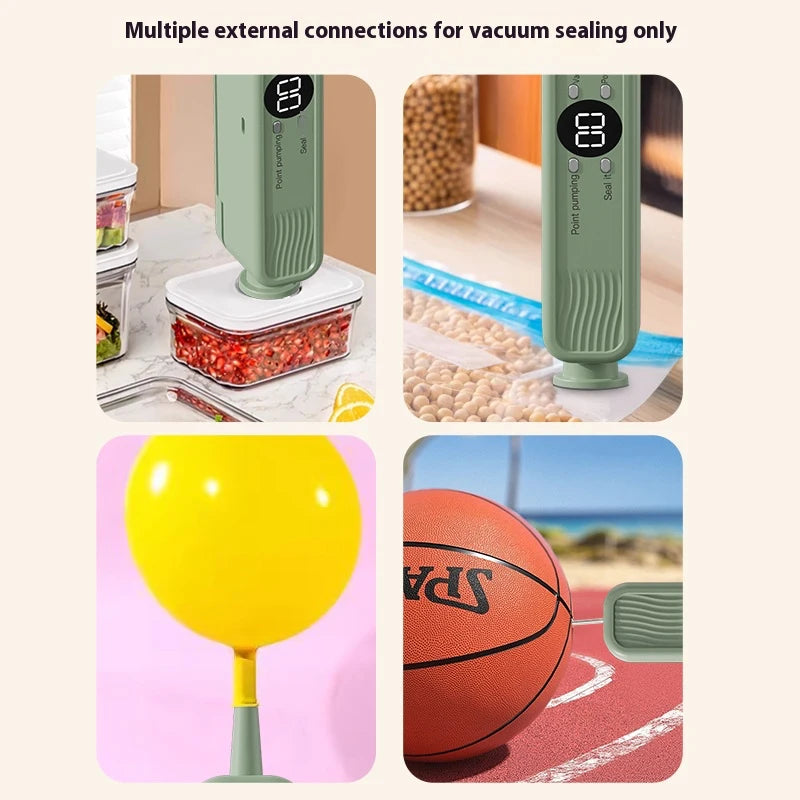 Handheld Mini Vacuum Sealer – Rechargeable Food Sealing Machine Vacuum Food Sealer SPOT