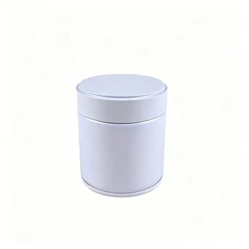 Airtight Matcha Tin Canister – Food-Grade Tinplate Tea & Spice Jar Tea & Spice Canister SPOT White
