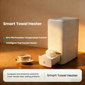 Instant Towel Warmer 500W – Portable Heated Towel Dispenser Towel Warmer Dispenser SPOT White No plug