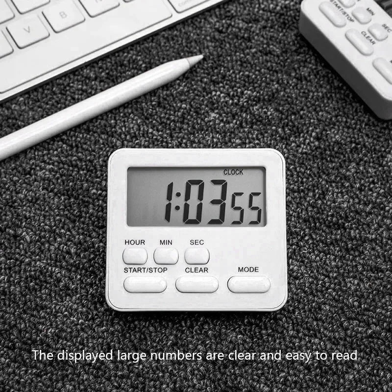 LCD Digital Kitchen Timer – Countdown, Clock & Stopwatch Digital Kitchen Timer SPOT