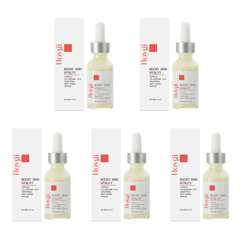 Hoygi CoQ10 Face & Neck Firming Serum – Anti-Aging 30ml Face & Neck Serum SPOT 5 x 30ml Boxed