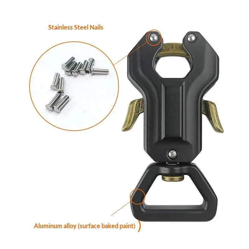 Heavy Duty Dog Leash Clasp – Quick Release Swivel Frog Clip Dog Leash Clasp SPOT