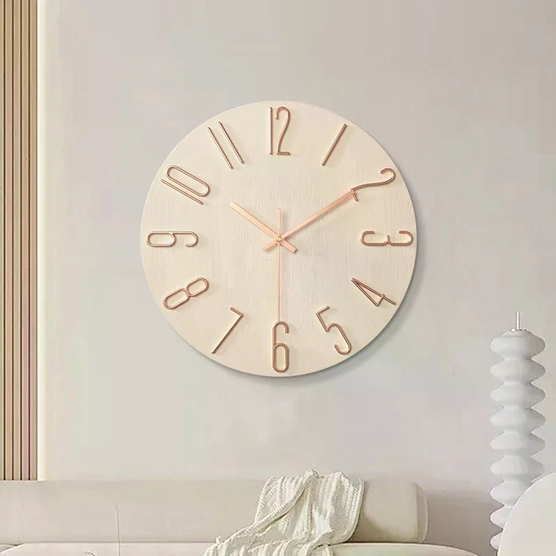 12-Inch Decorative Wall Clock – Stylish Modern Home Décor Decorative Wall Clock SPOT