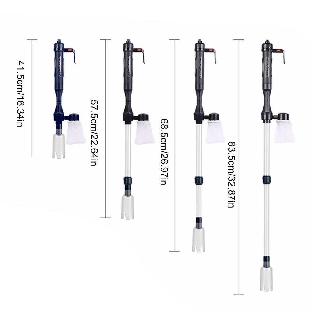 Electric Aquarium Gravel Vacuum – USB Fish Tank Cleaner Aquarium Gravel Vacuum SPOT