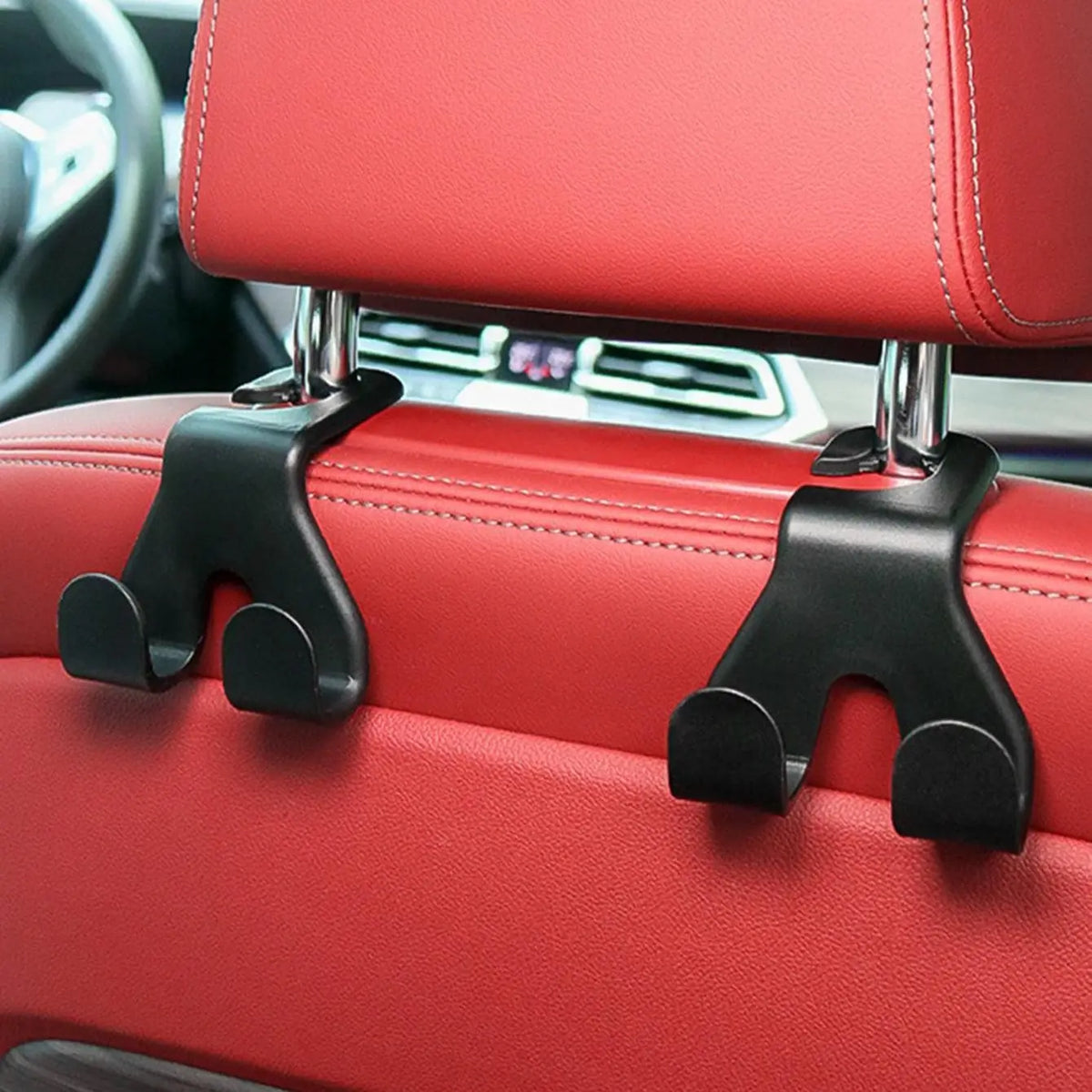 Car Seat Back Hook – Phone Holder & Multi-Use Organizer Car Seat Hook SPOT