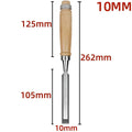 5-Piece Wood Chisel Set – Beech Handle, Chrome-Vanadium Wood Chisel Set SPOT 1pc 10mm