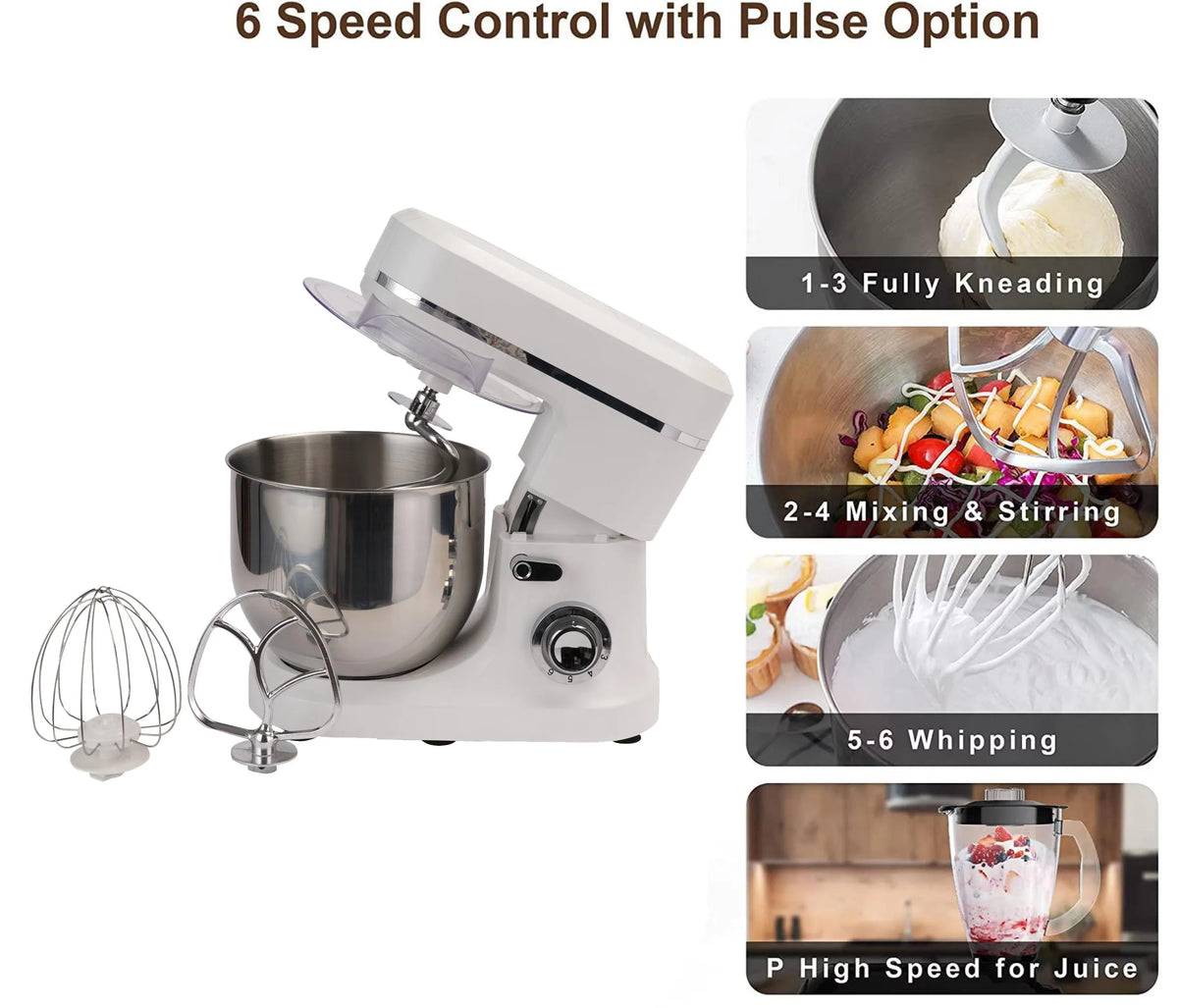 1600W 8L Stand Mixer with Blender & Meat Grinder Stand Mixer SPOT