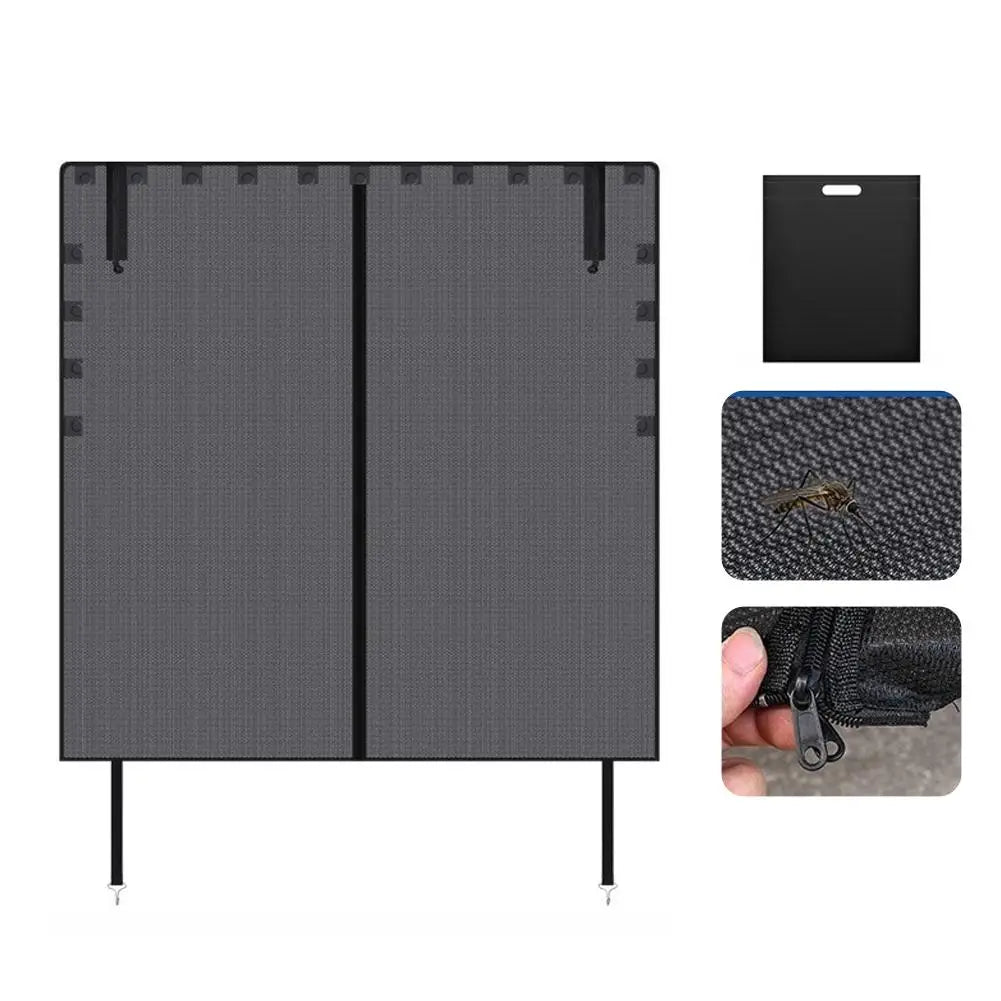 SUV Tailgate Mosquito Net – Car Trunk Mesh Screen for Camping Car Trunk Mesh Screen SPOT Ordinary