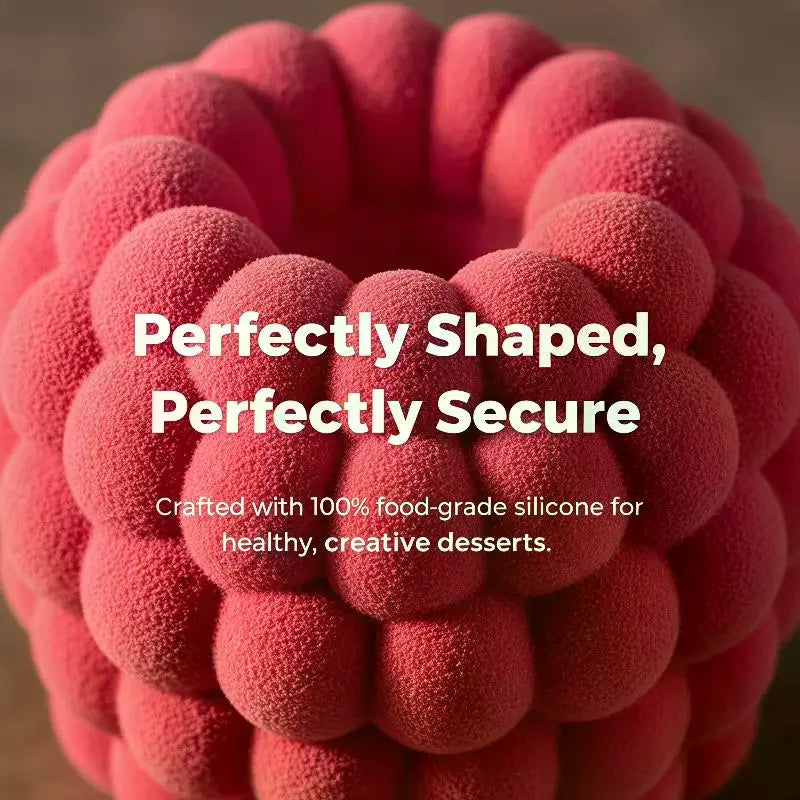Fruit-Shaped Silicone Cake Mold – Strawberry & Mango Mousse Silicone Baking Mold SPOT