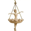 Ballerina Hanging Planter – UV-Resistant Resin Ballet Dancer Pot Hanging Planter SPOT A2