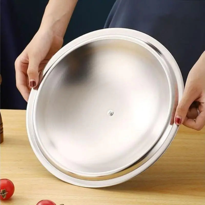 Universal Stainless Steel Pot Lid | Rustproof | 18–32cm Cookware Pot Lid SPOT