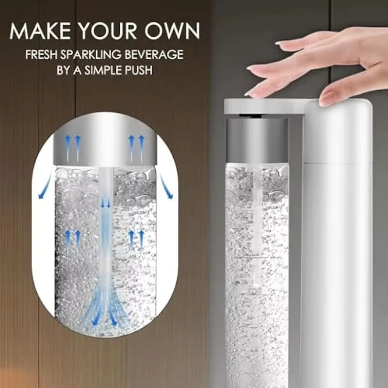 Gas-Powered Sparkling Soda Water Maker – Carbonation Machine Soda Water Maker SPOT