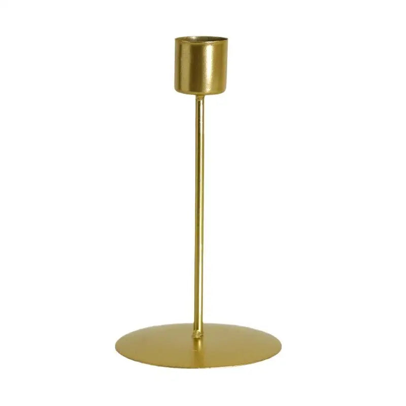 European Golden Metal Candle Holder – Wedding & Home Decor Metal Candle Holder SPOT