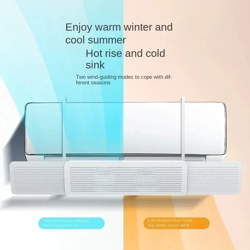 Wall-Mounted AC Wind Deflector – Universal Baby & Kids Room AC Wind Deflector SPOT