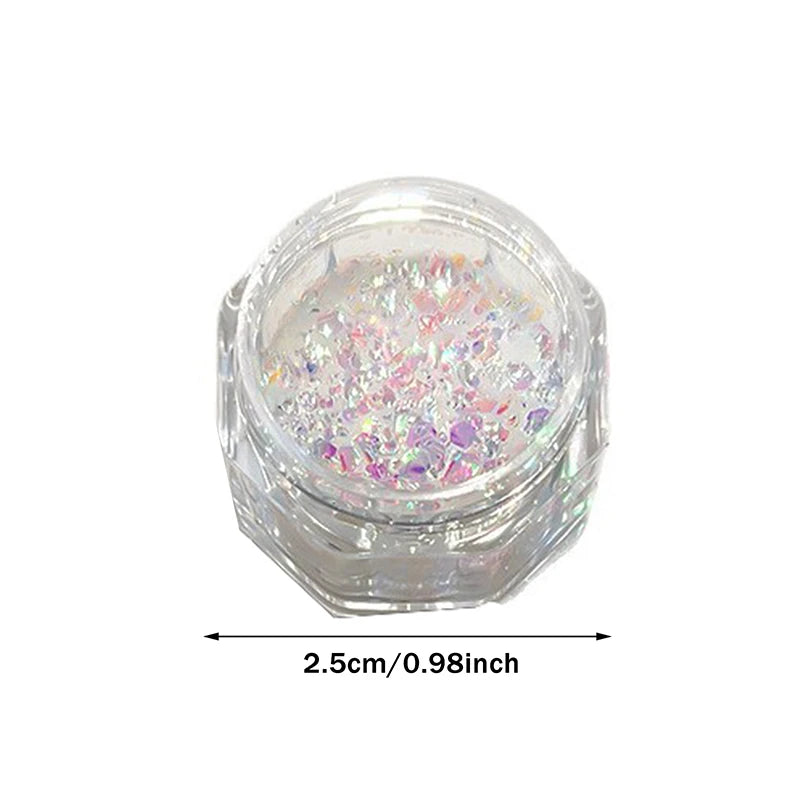 Mermaid Holographic Nail Glitter Flakes – Laser Sequins Nail Art Glitter SPOT