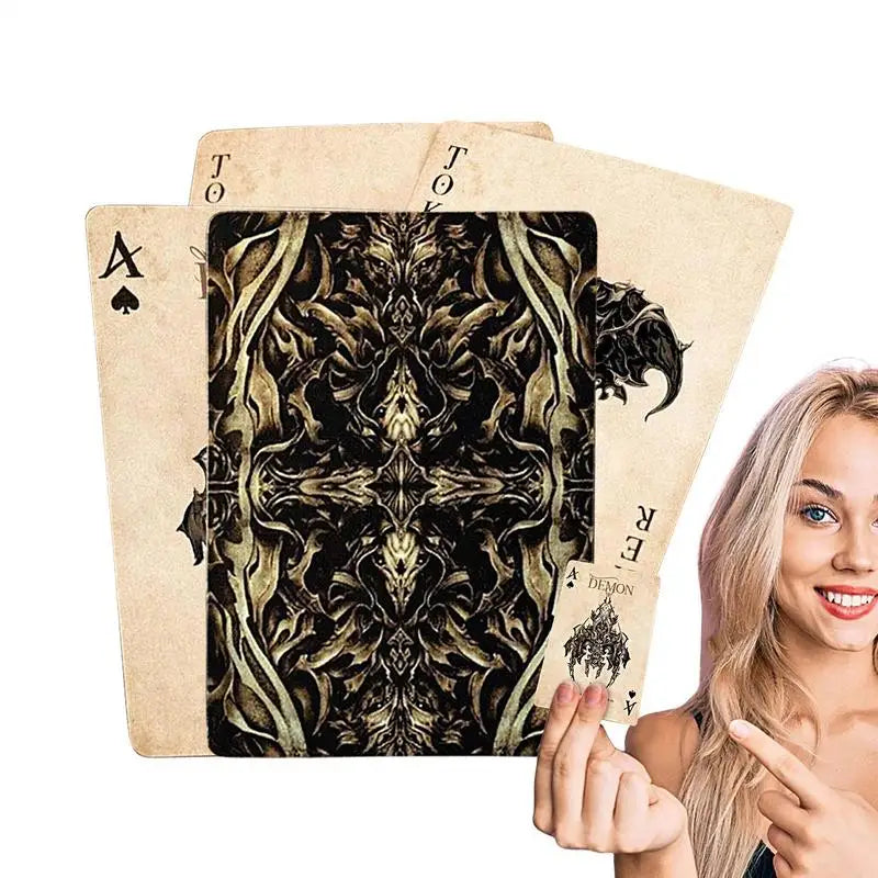 Devil's Eye Vintage Playing Cards – Fantasy Poker Deck Fantasy Playing Cards SPOT