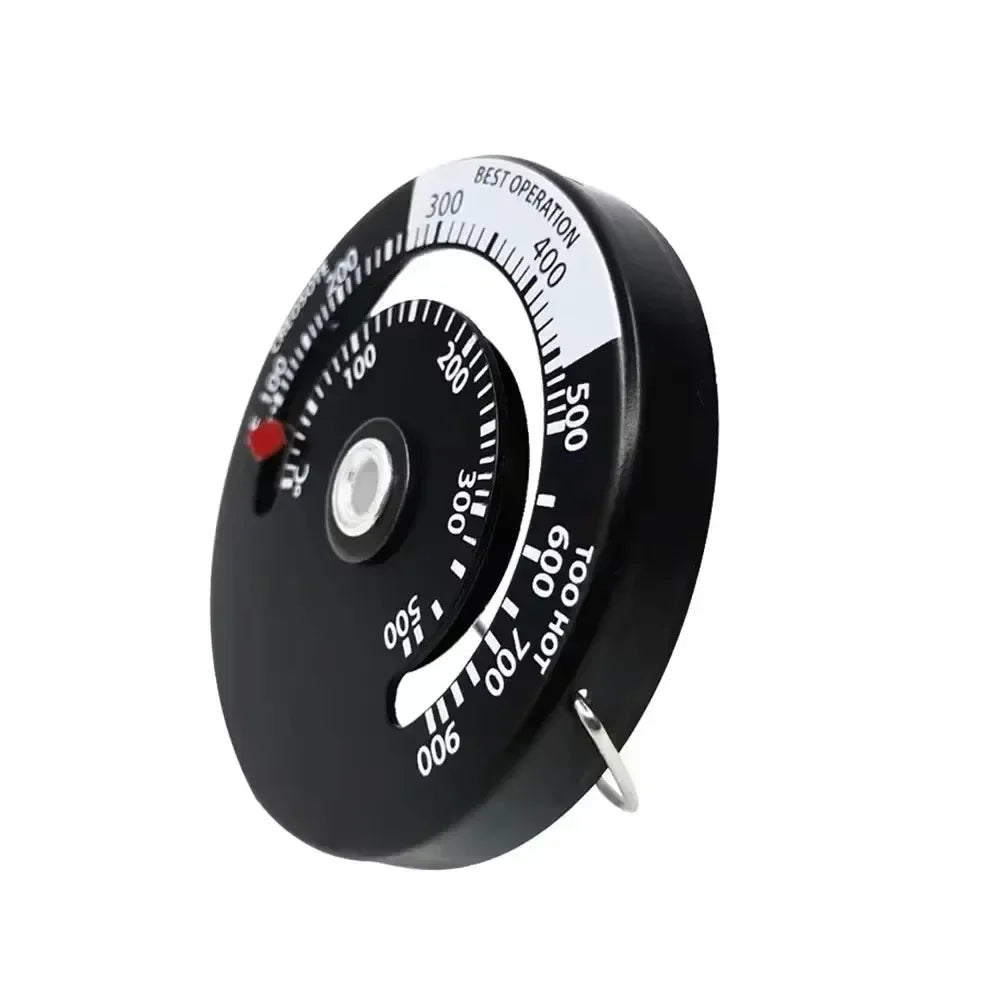 Magnetic Wood Stove Thermometer – Flue Pipe Temperature Gauge Stove Thermometer SPOT