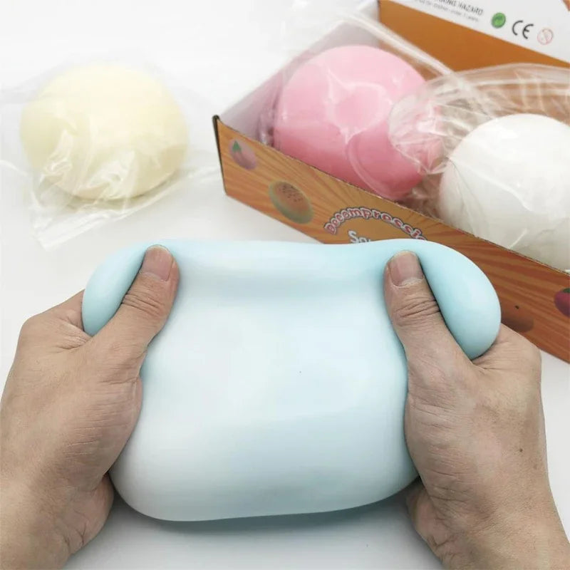 9cm Fluid Cheese Ball Slow Rebound Squeeze Toy – Large Fidget Squeeze Toy SPOT